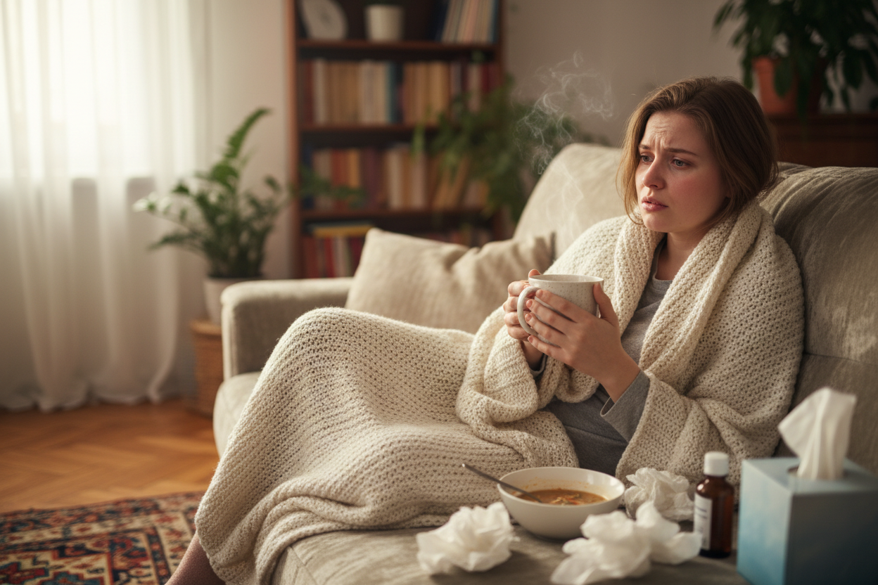Apaiser une grippe avec ou sans fièvre grâce aux huiles essentielles