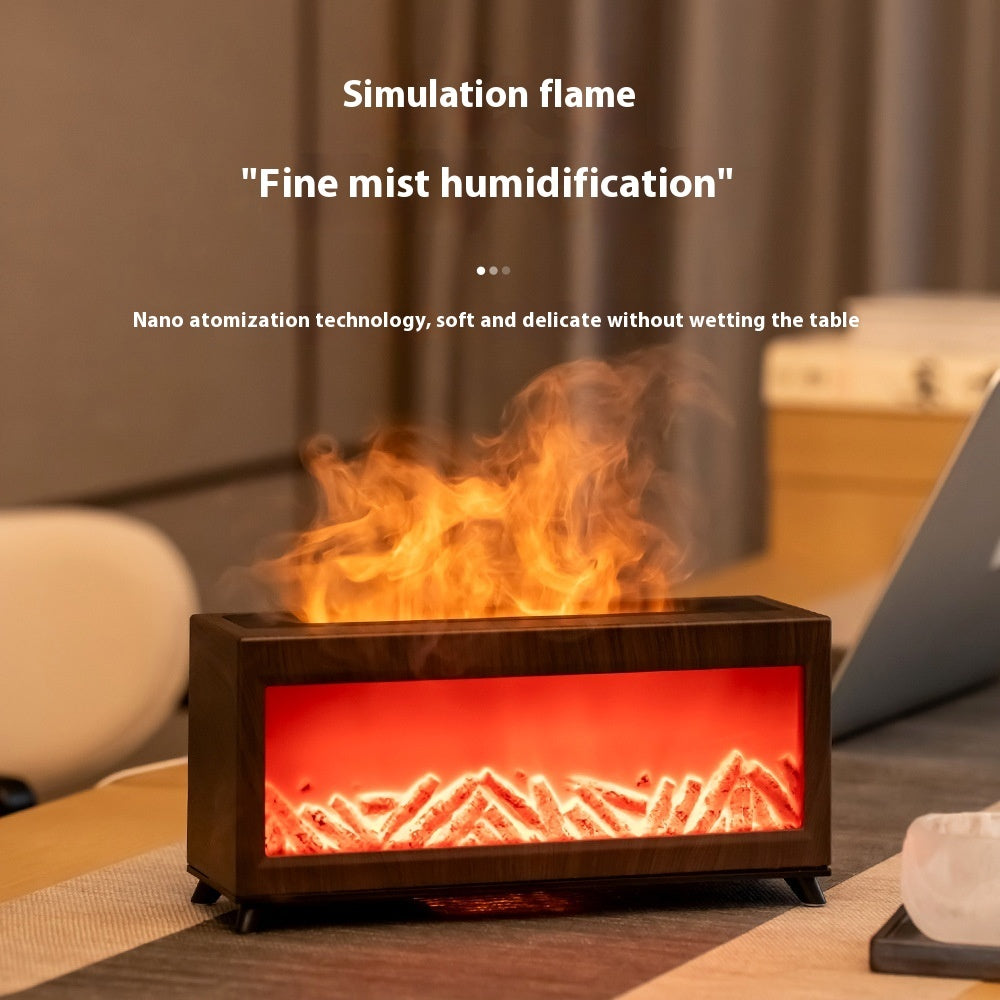 Diffuseur d’huiles essentielles Cheminée Chaleureux - Effet flamme relaxant