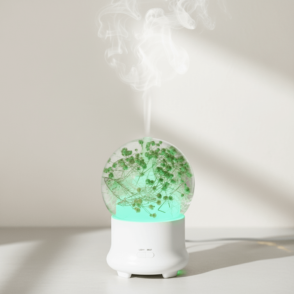 Diffuseur d’huiles essentielles floral