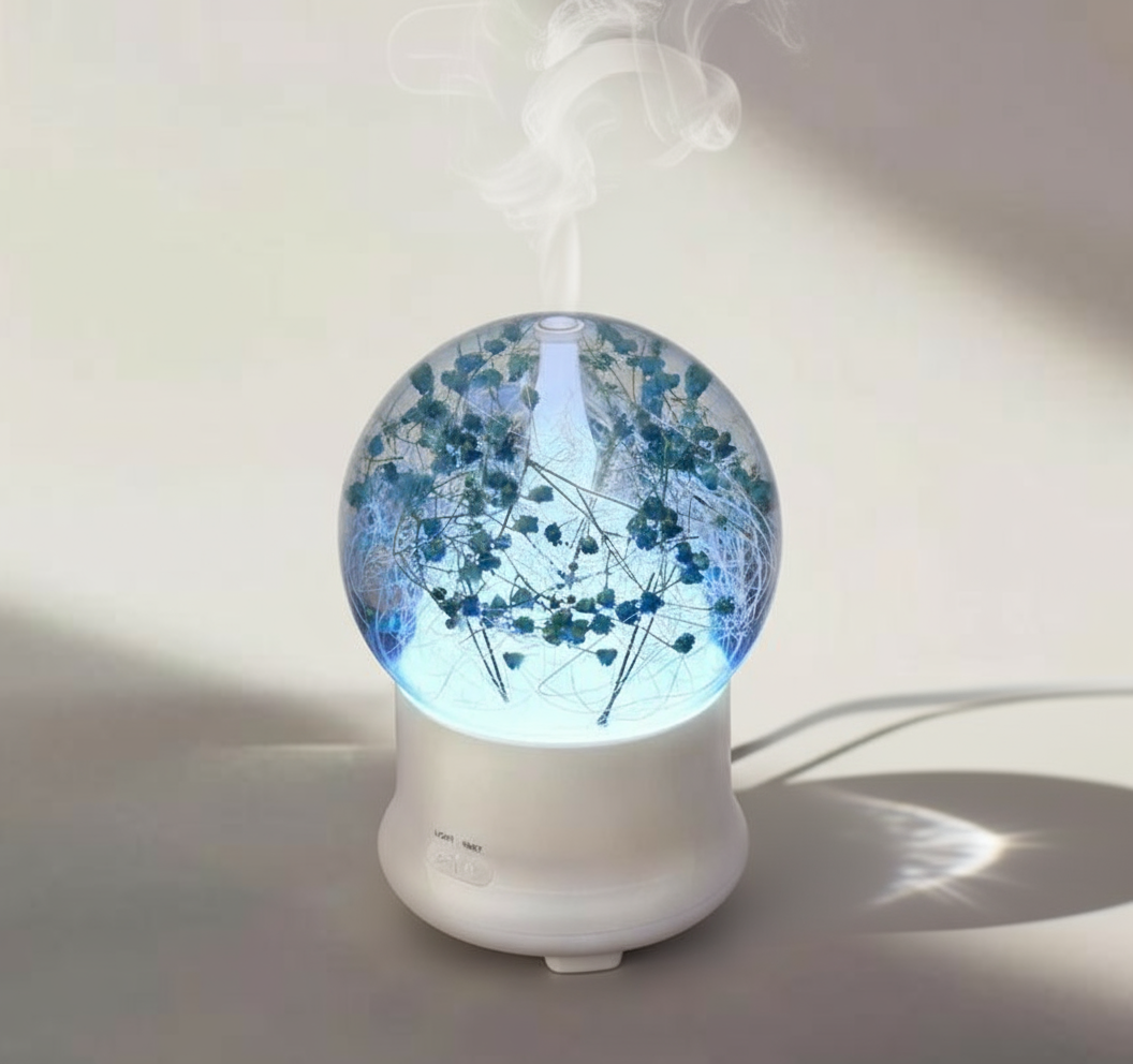 Diffuseur d’huiles essentielles floral