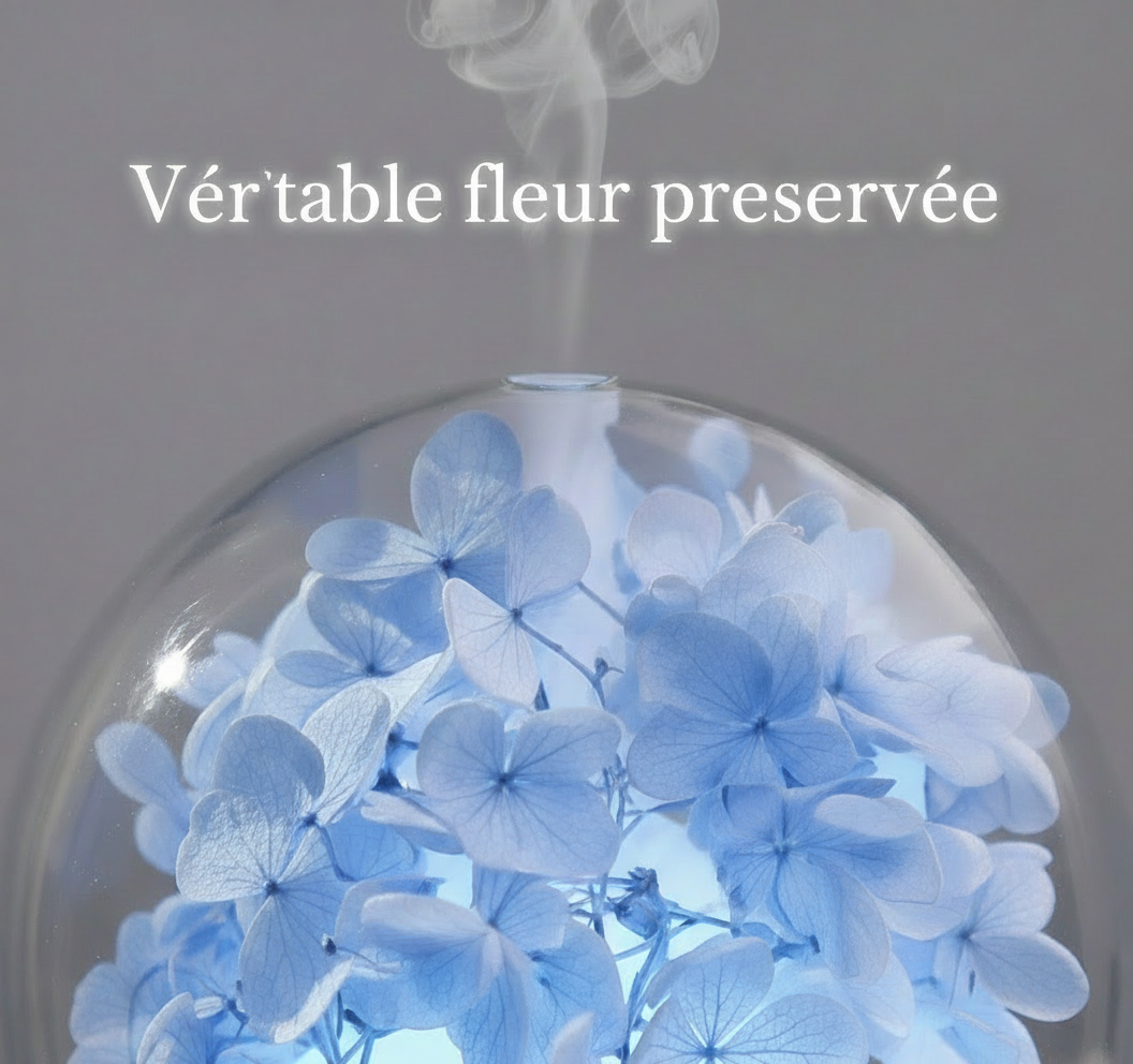 Diffuseur d’huiles essentielles floral